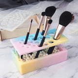 DIY Crystal Epoxy Resin Mold Makeup Case & Brush Insert Mold
