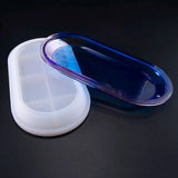 Oval Flat Bottom Dish Silicone Mold for Resin