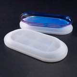 Oval Flat Bottom Dish Silicone Mold for Resin