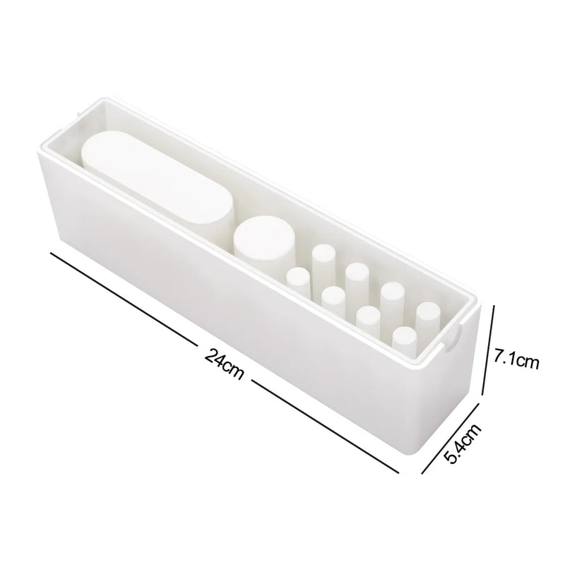 DIY Crystal Epoxy Resin Mold Dried Flower Pen Holder Silicone Mold