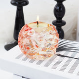 DIY Crystal Epoxy Resin Mold Tealight Candle Holder Silicone Mold
