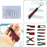 Silicone Mold for Crystal Epoxy Resin Keychain