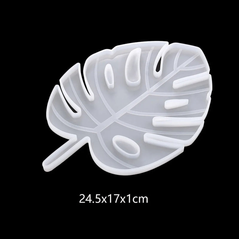 Maple Leaf Coaster Mold Rhombus Mirror Silicone Mold
