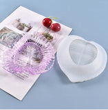 Crystal Epoxy Resin Mold Leaf Plate Silicone Mold