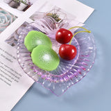 Crystal Epoxy Resin Mold Leaf Plate Silicone Mold