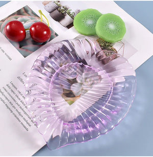 Crystal Epoxy Resin Mold Leaf Plate Silicone Mold