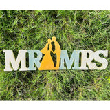 DIY Crystal Epoxy Resin Mold MR&MRS Wedding Props Bride And Groom Decoration