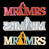 DIY Crystal Epoxy Resin Mold MR&MRS Wedding Props Bride And Groom Decoration