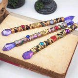 Crystal Epoxy Resin Mold Magic Wand Hairpin Jewelry Making Mold