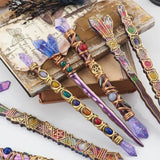 Crystal Epoxy Resin Mold Magic Wand Hairpin Jewelry Making Mold