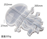 DIY Crystal Epoxy Resin Mold Mirror Sea Life Jellyfish Silicone Mold