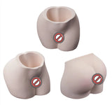 Crystal Epoxy Resin Mold Butt Vase Pen Holder Silicone Mold