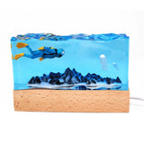 DIY Crystal Epoxy Resin Mold Mountain Sea Wave Silicone Mold