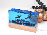 DIY Crystal Epoxy Resin Mold Mountain Sea Wave Silicone Mold