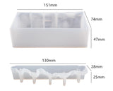 DIY Crystal Epoxy Resin Mold Mountain Sea Wave Silicone Mold
