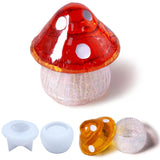 DIY Mushroom Storage Box Jewelry Box Mirror Silicone Mold