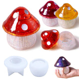 DIY Mushroom Storage Box Jewelry Box Mirror Silicone Mold
