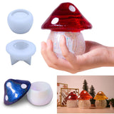 DIY Mushroom Storage Box Jewelry Box Mirror Silicone Mold