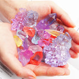 Crystal Epoxy Resin Mold Ore Spar Crystal Cluster Mirror Silicone Mold