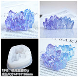 Crystal Epoxy Resin Mold Ore Spar Crystal Cluster Mirror Silicone Mold