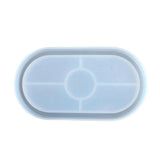 Crystal Epoxy Resin Mold Oval Coater Moulds Display Handcraft Mold Pendant