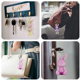 Rabbit Silicone Mold for Keychain Pendant Home Decoration