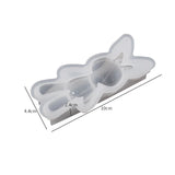 Rabbit Silicone Mold for Keychain Pendant Home Decoration