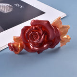 Silicone Mold Rose Flower Ornaments Decor DIY Epoxy Resin 13MD