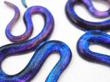 Snake Head Earrings Stud Keychain Mirror Silicone Mould