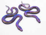 Snake Head Earrings Stud Keychain Mirror Silicone Mould