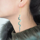 Snake Head Earrings Stud Keychain Mirror Silicone Mould