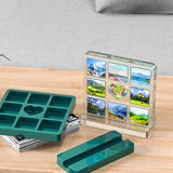 Square Love Splicing Photo Frame Table Silicone Mold