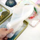 DIY Square Resin Mold Tray Large Size Silicone Mould