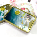 DIY Square Resin Mold Tray Large Size Silicone Mould