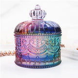 Crystal Epoxy Resin Mold Storage Box Makeup Insert Cup Jewelry Mirror Mould