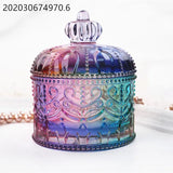 Crystal Epoxy Resin Storage Box Mold Makeup Jewelry Silicone Mold