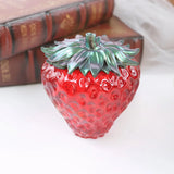 DIY Crystal Epoxy Resin Mold Strawberry Storage Box Fruit Storage Jar