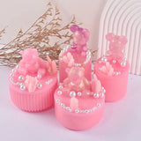 Crystal Epoxy Resin Mold Stripe Storage Box Silicone Mold