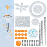 DIY Crystal Epoxy Resin Mold Wind Chime Kit Silicone Mold For Resin