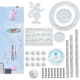 DIY Crystal Epoxy Resin Mold Wind Chime Kit Silicone Mold For Resin