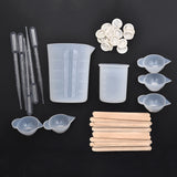 Crystal Epoxy Resin Mold Set for Jewelry Making