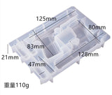 DIY Crystal Epoxy Resin Mold Toy Pistol Model Mirror Silicone Mould