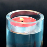 Crystal Epoxy Resin Mold Cylindrical Candle Holder Silicone Mold
