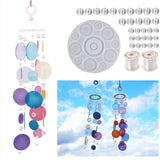 Crystal Epoxy Resin Mold Wind Chime Mirror Silicone Mould