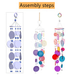 Crystal Epoxy Resin Mold Wind Chime Mirror Silicone Mould