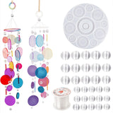 Crystal Epoxy Resin Mold Wind Chime Mirror Silicone Mould