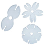 DIY Crystal Epoxy Resin Mold Wine Tray Cherry Blossom Coaster Silicone Mold
