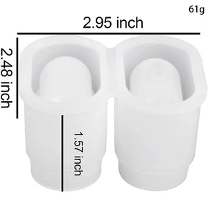 DIY Crystal Epoxy Resin Mold for Wireless Bluetooth Earphone