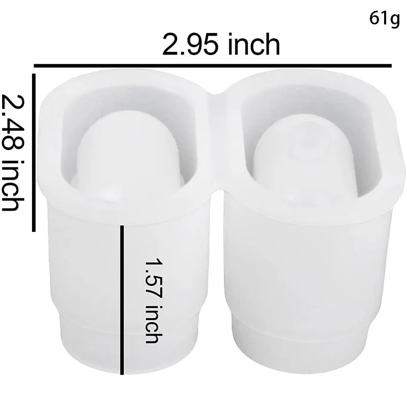 DIY Crystal Epoxy Resin Mold for Wireless Bluetooth Earphone