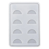 8 Grid Eyelash Tray Silicone Mold for Crystal Epoxy Resin DIY Storage